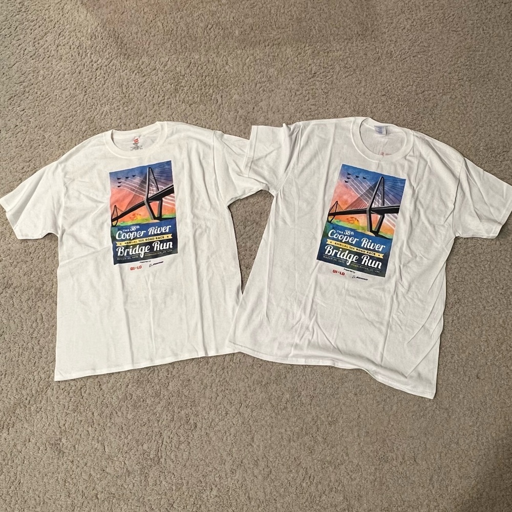 Bridge run t shirt